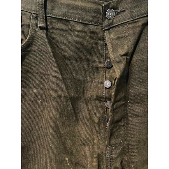 Levi’s 501 Jeans 42x30 Men White Oak Cone Denim Selvedge Rare - Picture 11 of 14